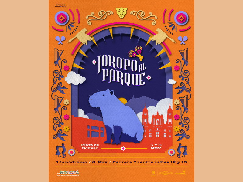 ¡LLEGA JOROPO AL PARQUE 2024 EN LA PLAZA DE BOLIVAR!