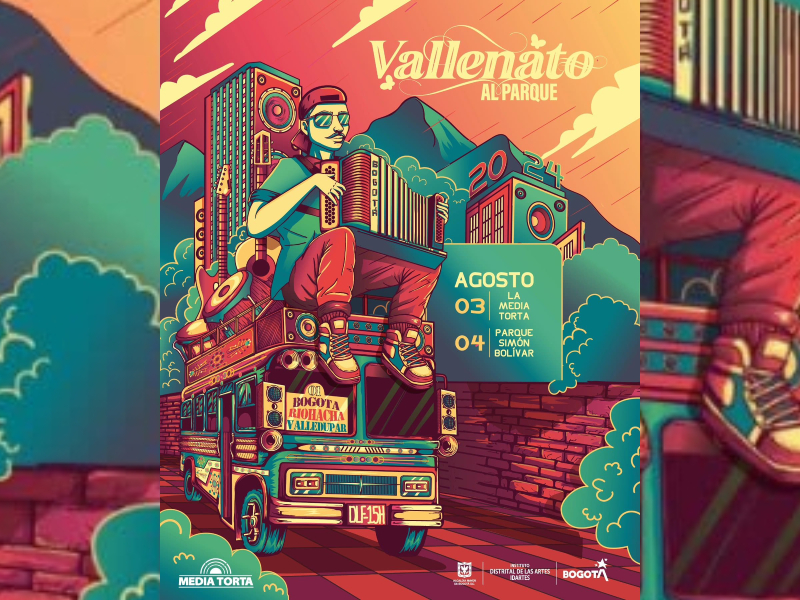 PRIMER FESTIVAL VALLENATO AL PARQUE BOGOTÁ 2024.