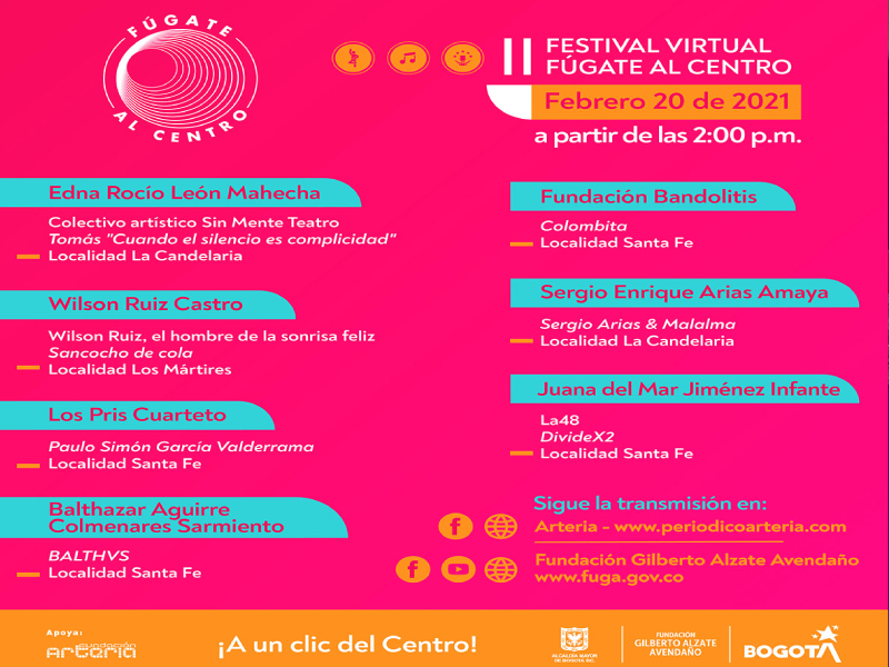 El Centro de Bogotá sigue de Festivales.