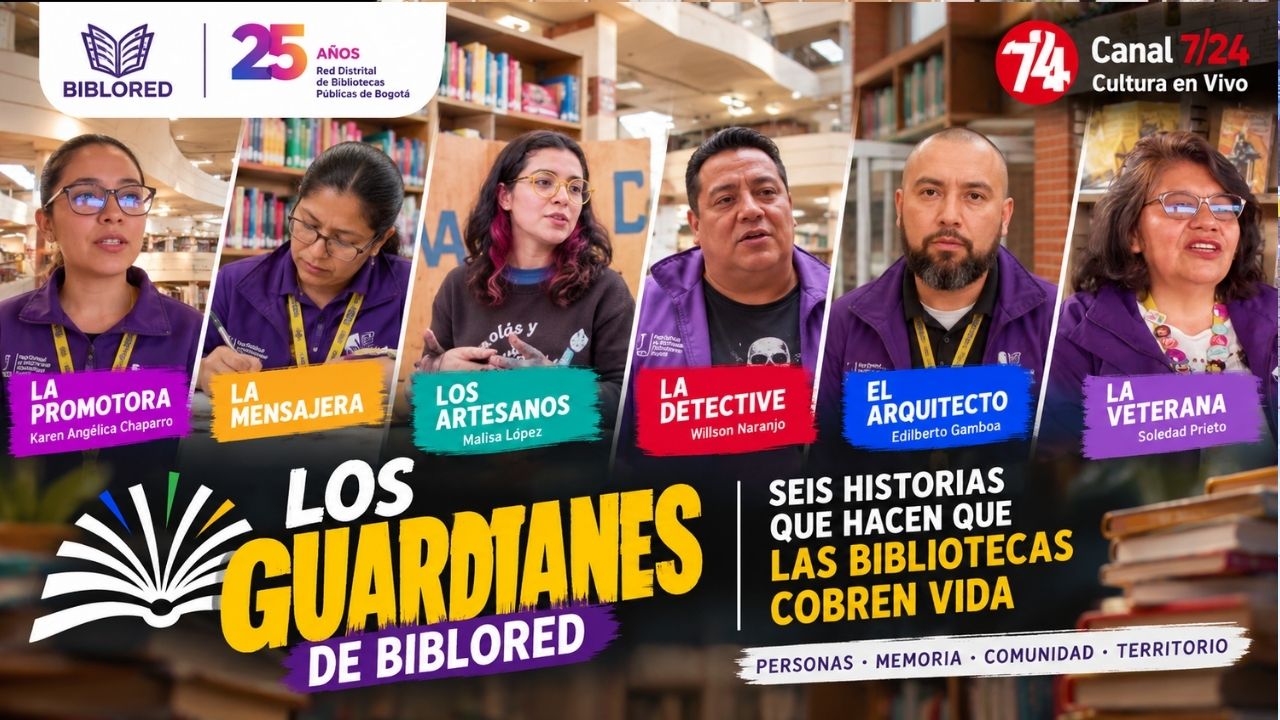 Canal 7/24 cuenta las historias de quienes hacen que las bibliotecas cobren vida