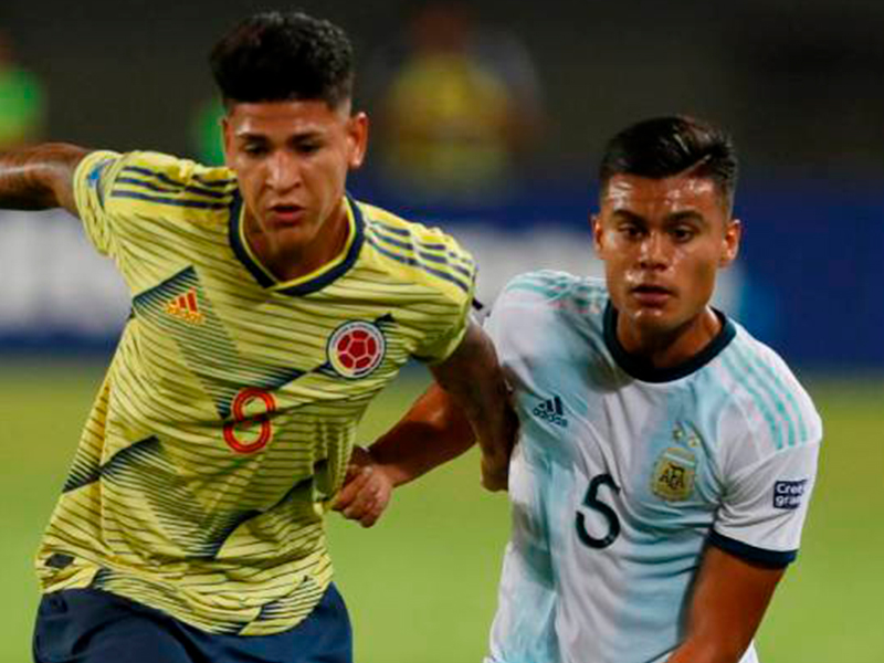 Primer encuentro de la selección Colombia sub-23